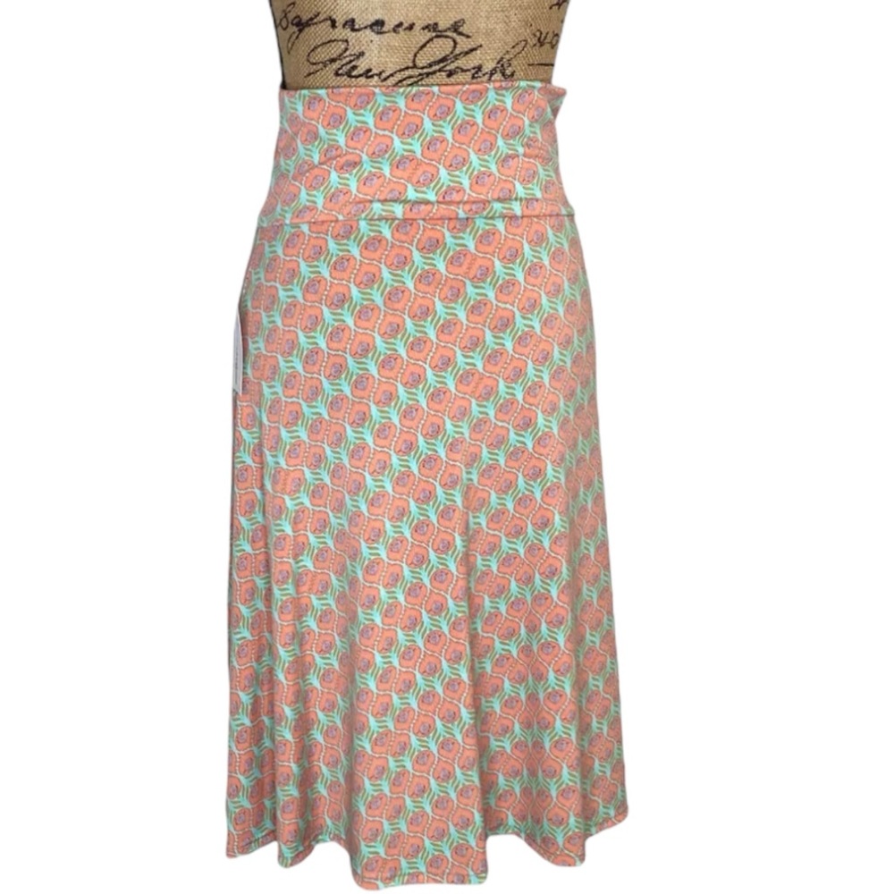 NWT LuLaRoe Women’s Small Azure Skirt A-line Knee Length